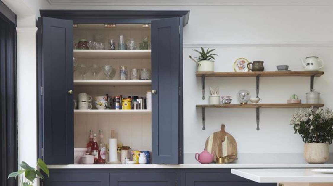 Kitchen cabinets and food storage units