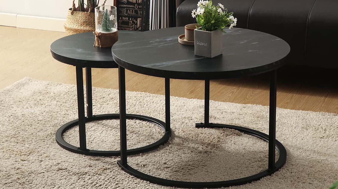 BIGTREE Round Coffee Table Review: The Ideal Choice for Modern Living Spaces