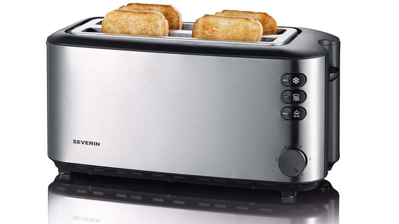 SEVERIN AT 2509 Automatic Long Slot Toaster: The Perfect Companion for a High-Quality Breakfast Experience