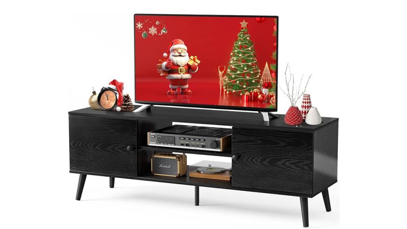 Elevate Your Living Space with a Stylish, Modern TV Stand: The Perfect Combination of Form and Function