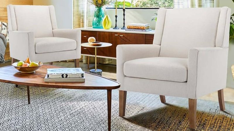 A Must-Have Accent Chair Set for Your Living Room: Style and Comfort Combined