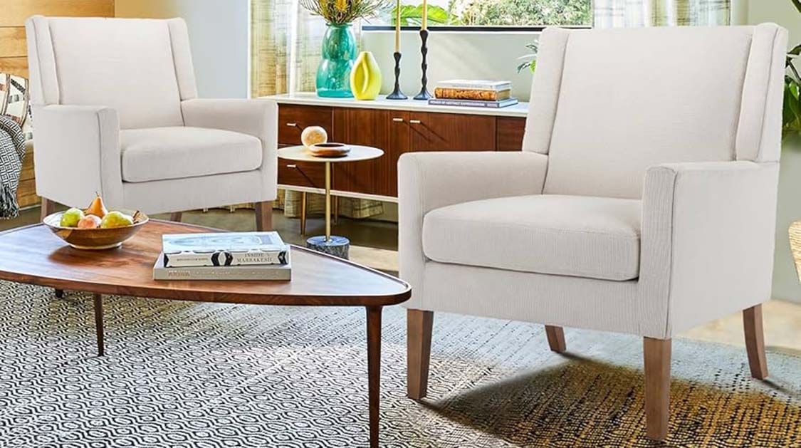 A Must-Have Accent Chair Set for Your Living Room: Style and Comfort Combined