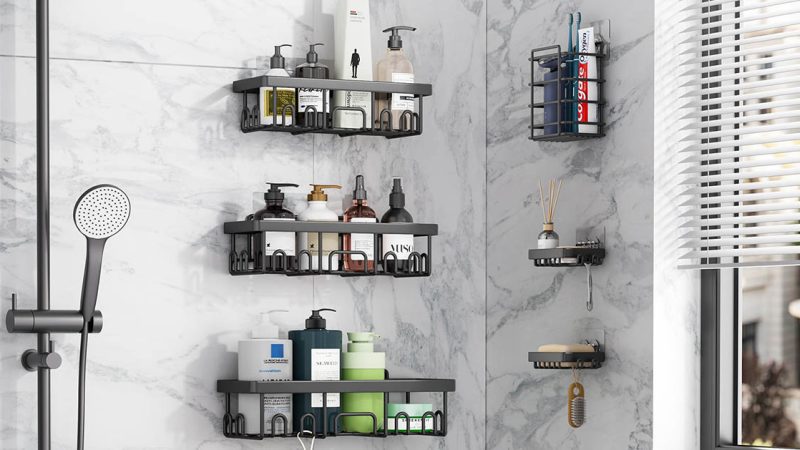 Unlock a New Way to Organize Your Bathroom: A Multifunctional Storage Rack That Enhances Bathroom Cleanliness and Functionality