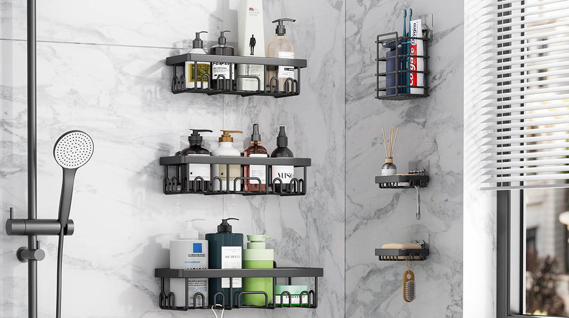 Unlock a New Way to Organize Your Bathroom: A Multifunctional Storage Rack That Enhances Bathroom Cleanliness and Functionality