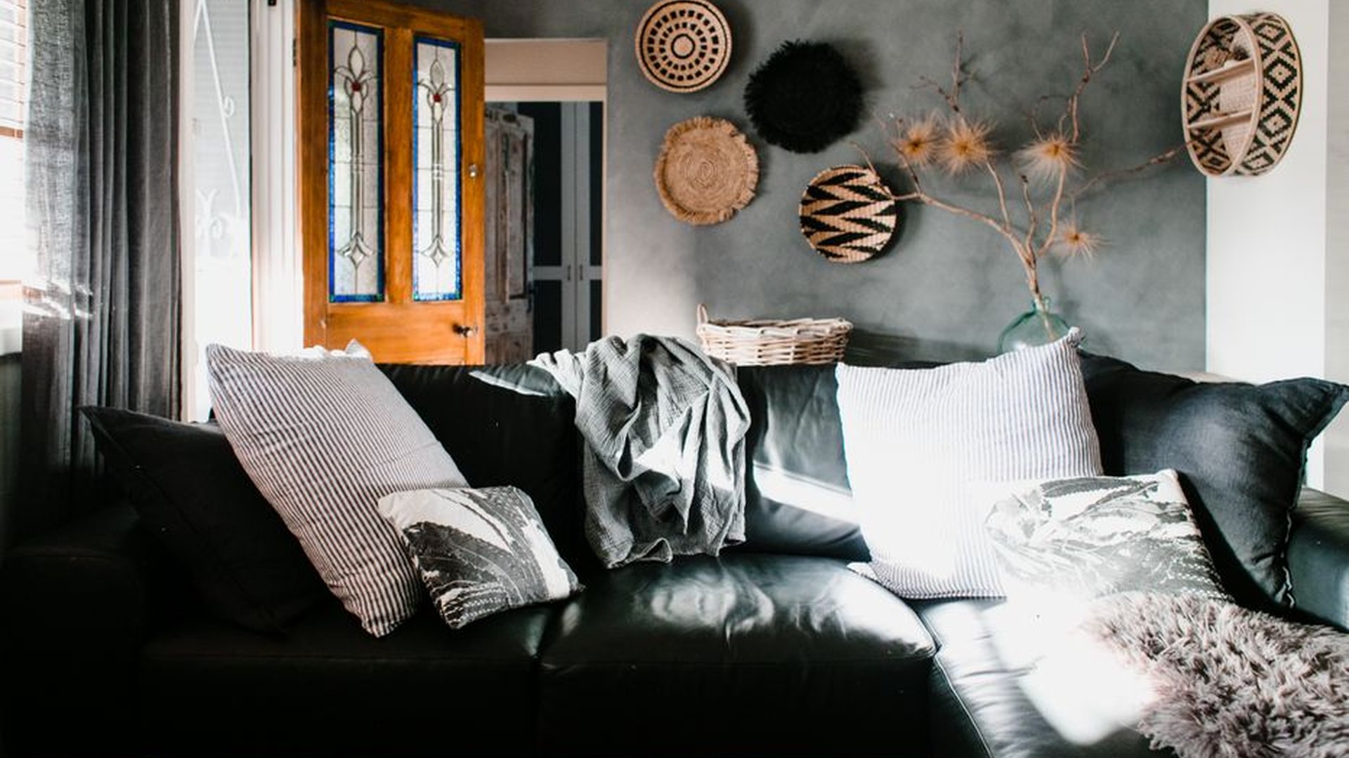 cotton throw leather sofa summer interior cozy liv